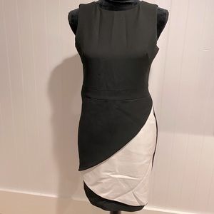Black and white dress for work
